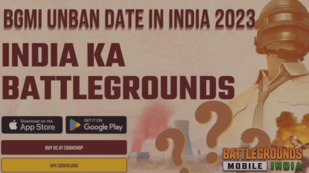 BGMI Unban date