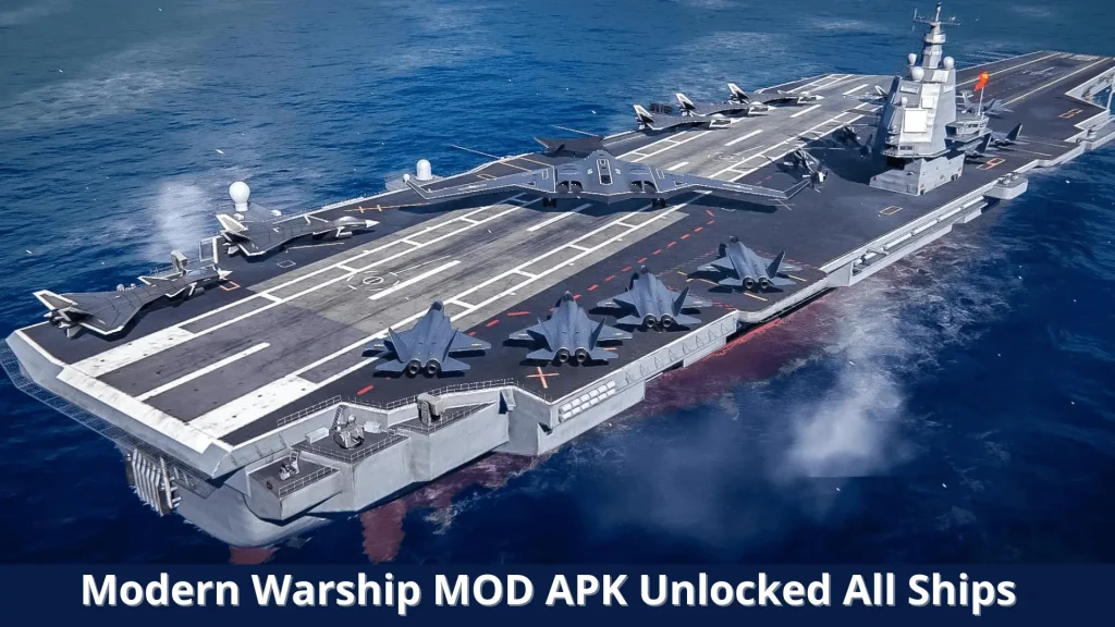 All Ships Unlocked In Modern Warship Mod APK