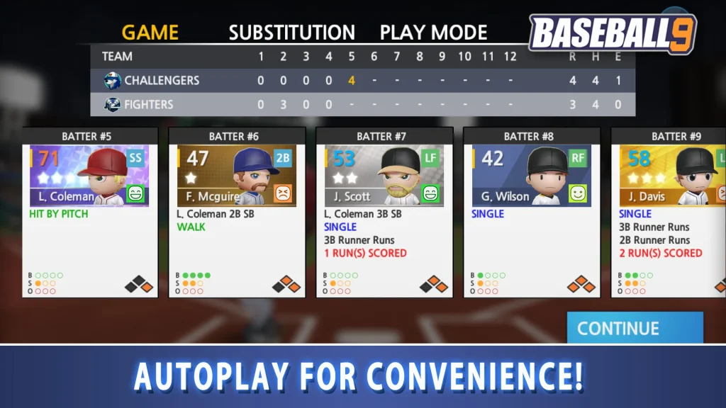 baseball 9 mod apk unlimited money
